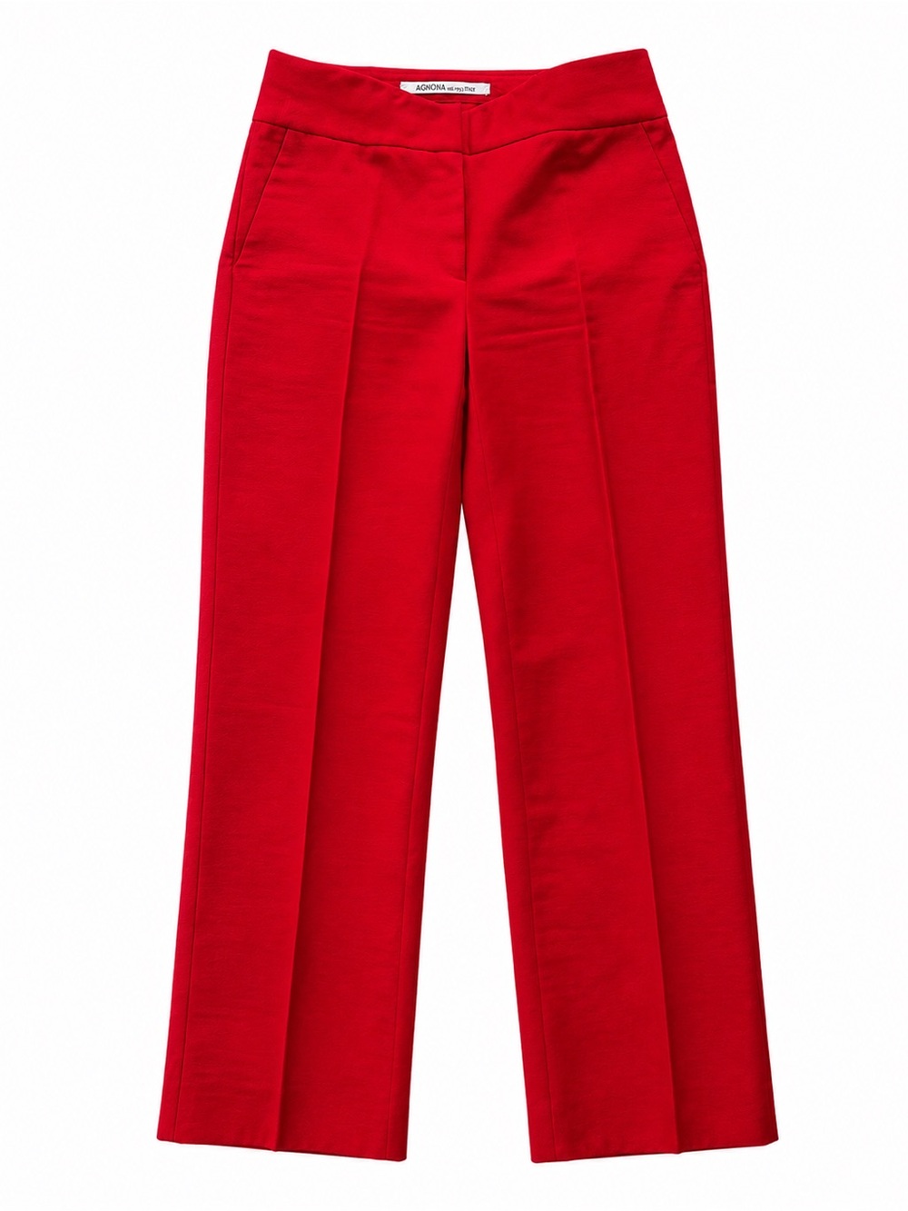 AGNONA Red Trousers Beautiful luxury